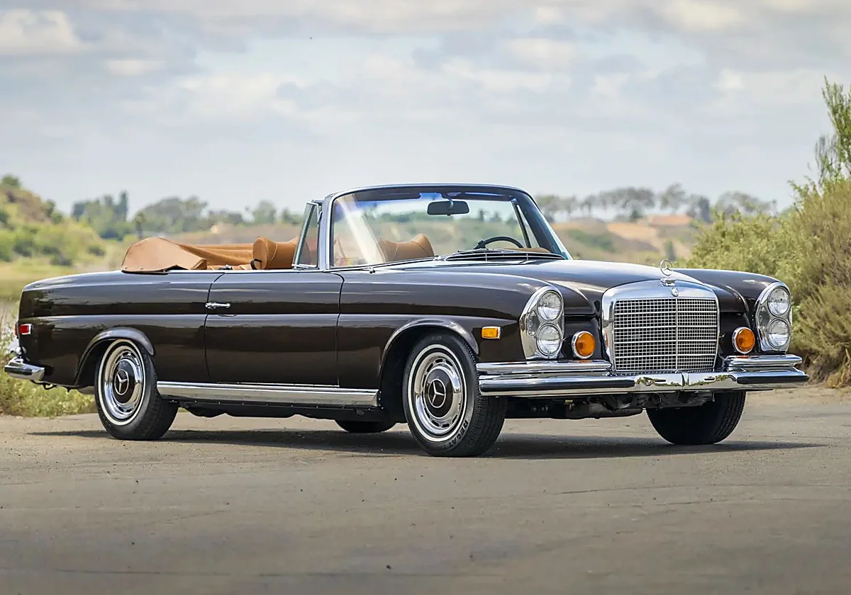 Subastan el Mercedes-Benz 280 SE 3.5 Cabriolet de Tom Hanks: una joya de colección por más de 375.000 euros