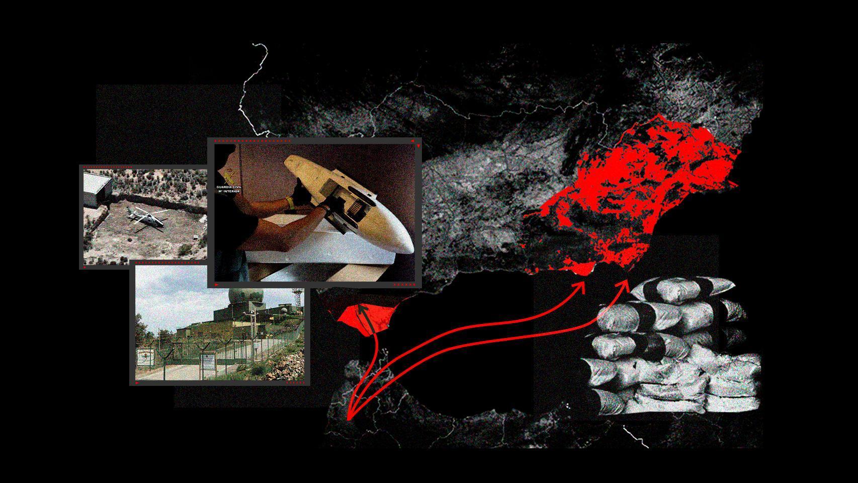 Los 'narcohelicópteros' vuelan a sus anchas en el Estrecho: un radar del Ejército sí los detecta pero no avisa a la Guardia Civil