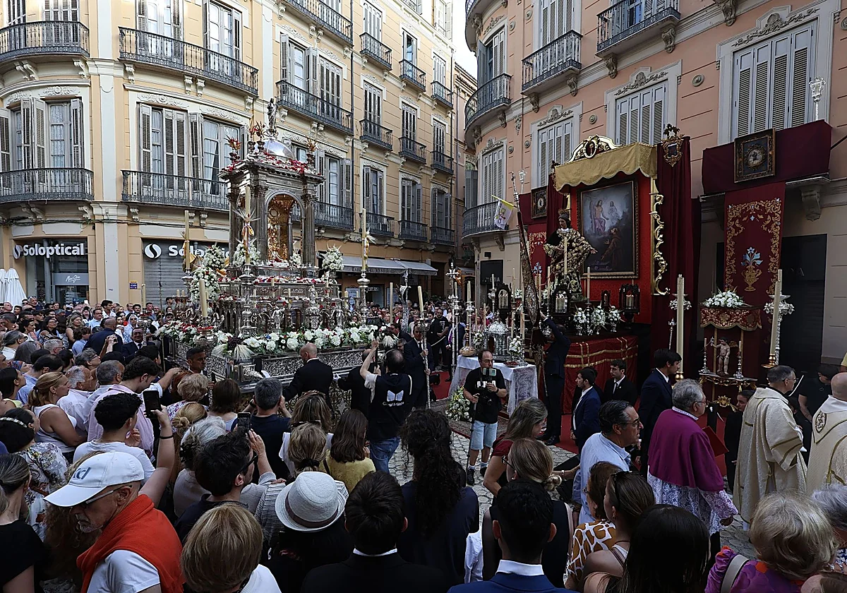 La procesión del Corpus de Málaga ratifica su evolución positiva