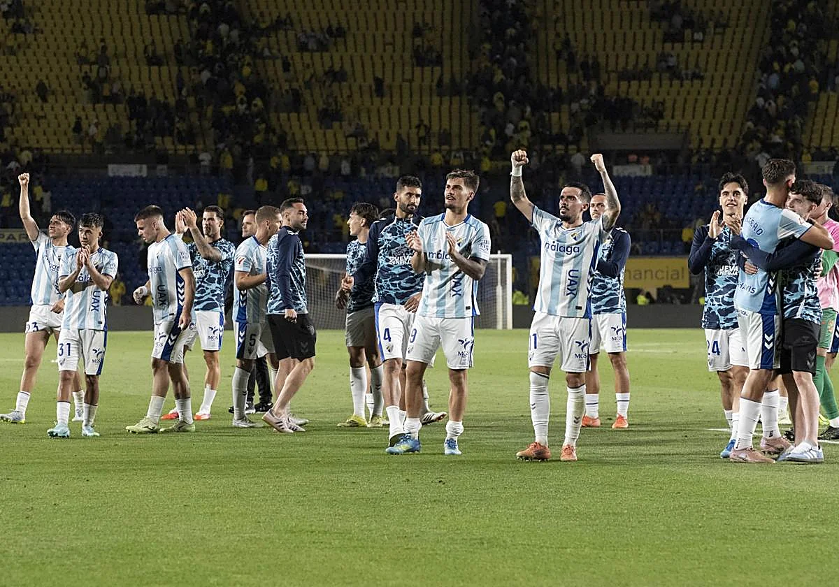 Notas a los jugadores del Málaga tras ganar a Las Palmas