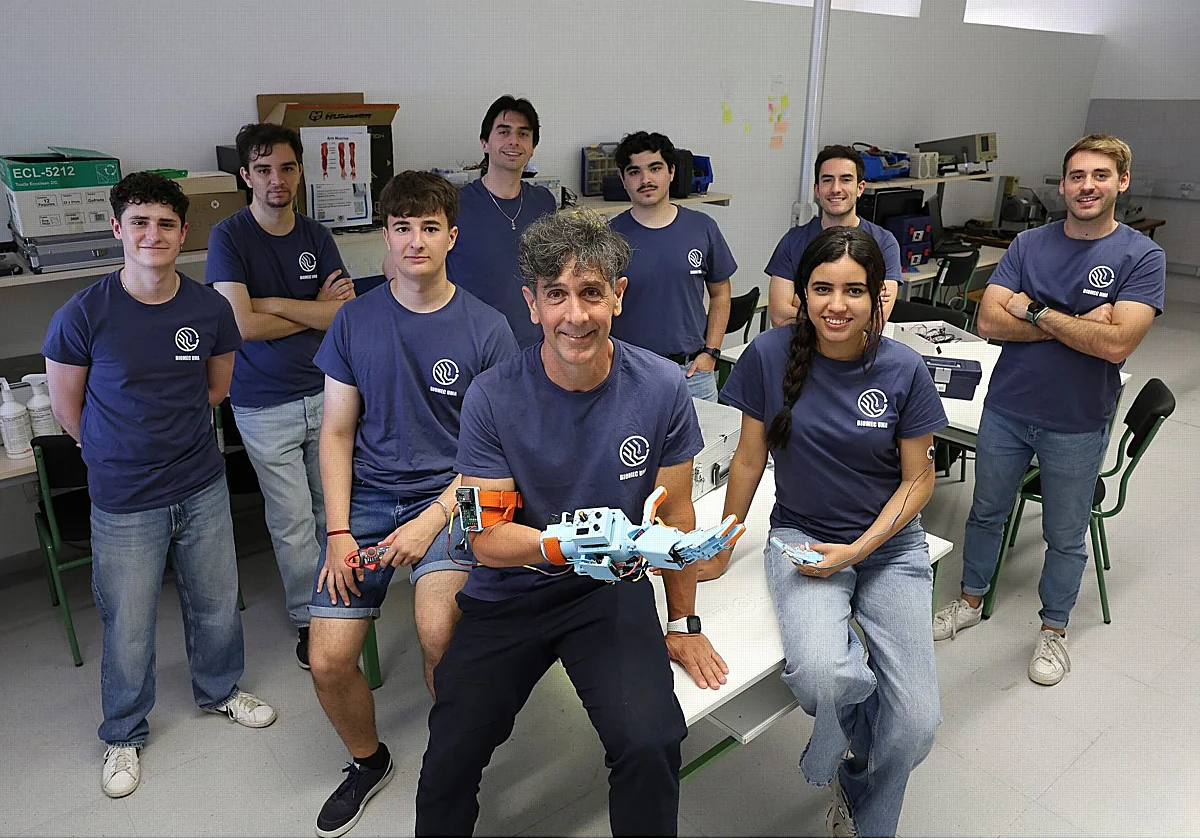 Talento 'made in Málaga': estudiantes de la UMA diseñan una prótesis de mano