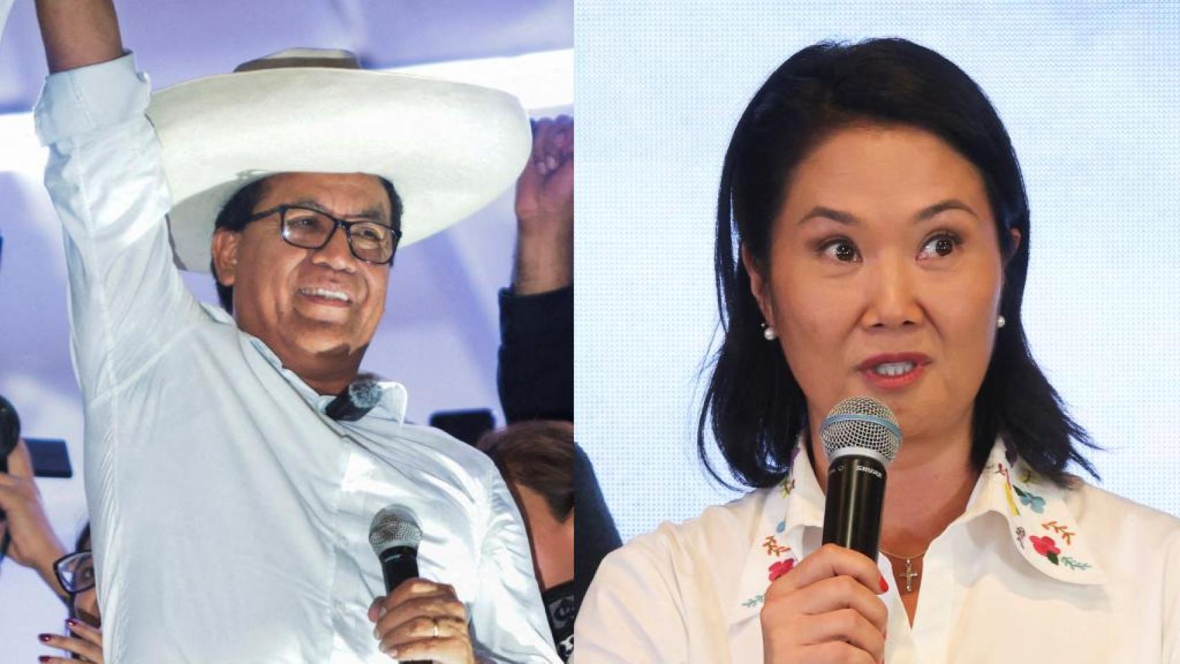 Roberto Sánchez y Keiko Fujimori van a un escrutinio voto a voto para definir quién será el nuevo presidente de Perú