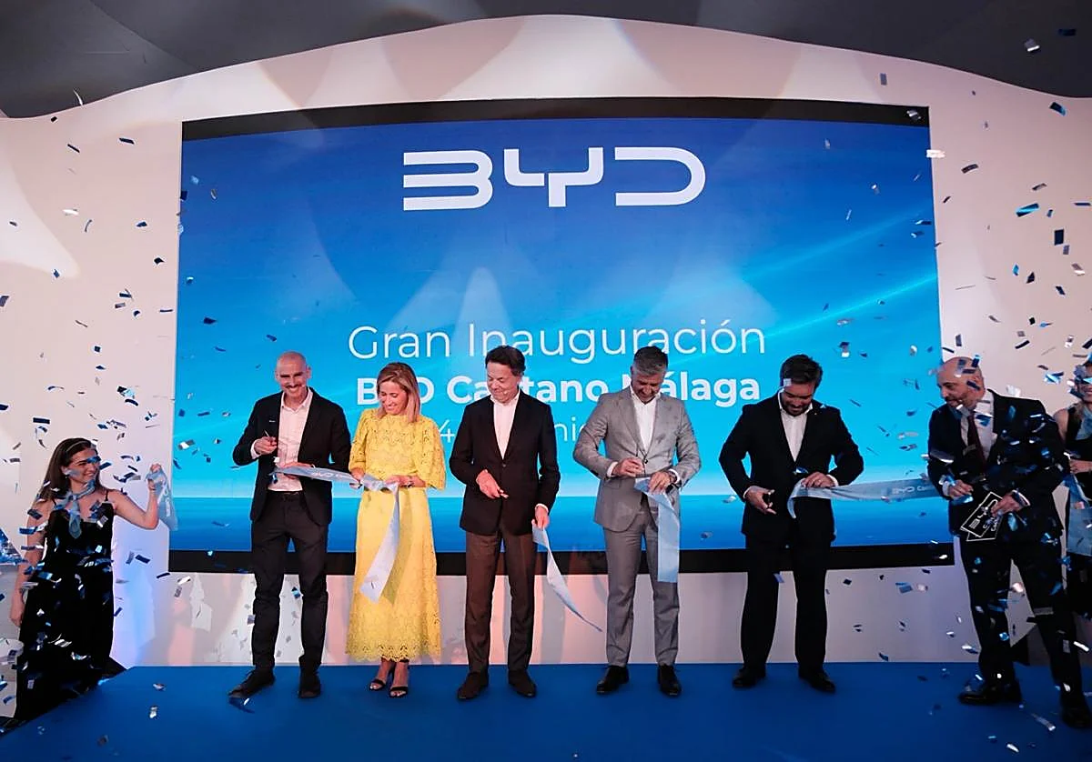 Grupo Caetano inaugura las nuevas instalaciones de BYD en Málaga