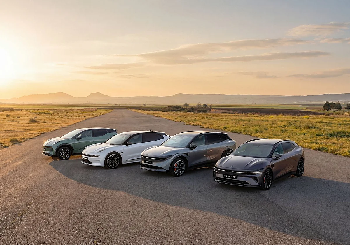 Cuatro modelos eléctricos prémium para el estreno en España de la firma china Zeekr