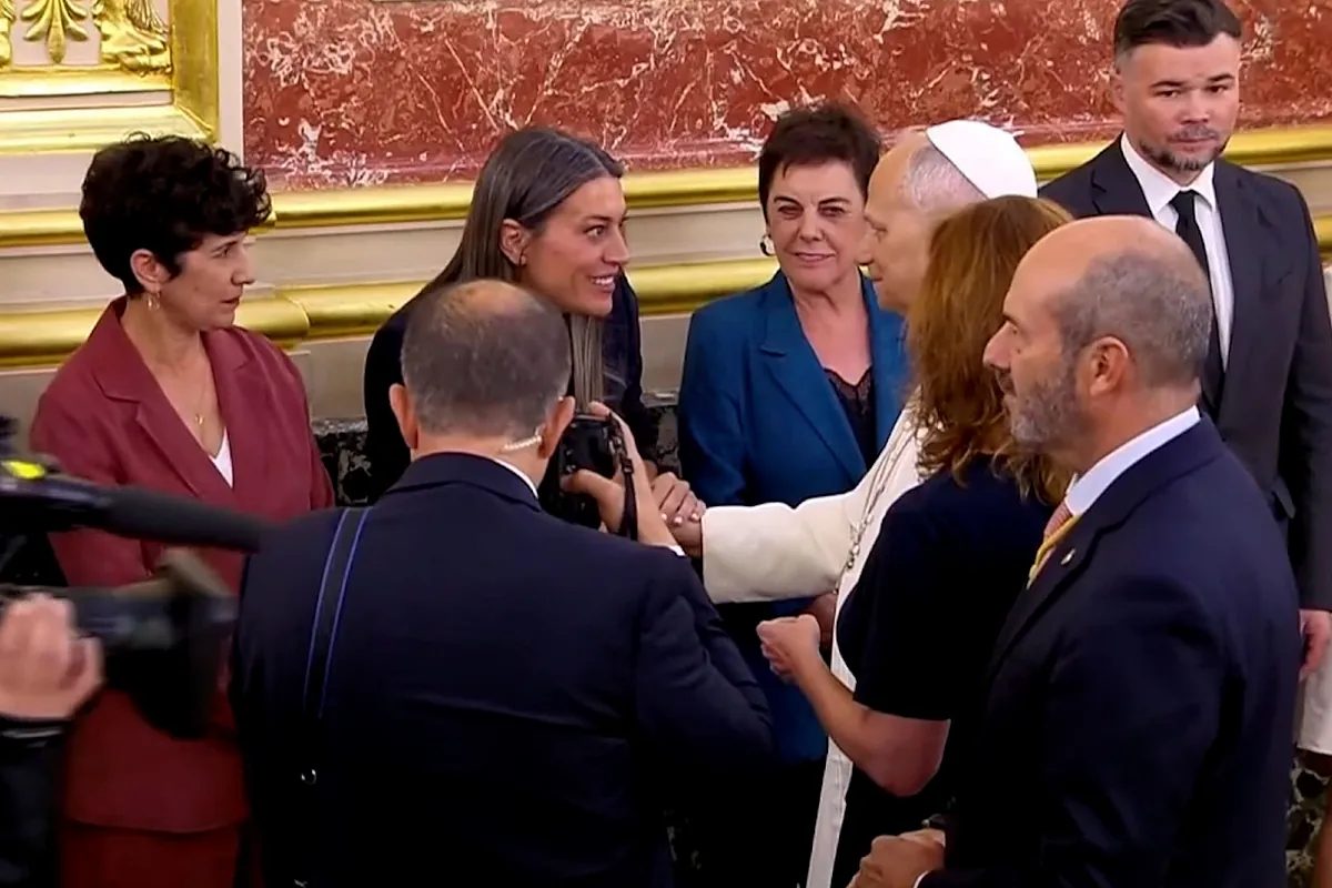 Ovación de 7 minutos y una nota discordante: así ha sido el discurso del Papa ante el Congreso