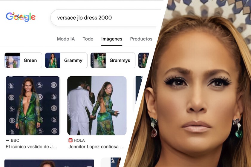 Una noche del año 2000 Jennifer Lopez estrenó un vestido histórico. Y entonces Google cambió internet para siempre