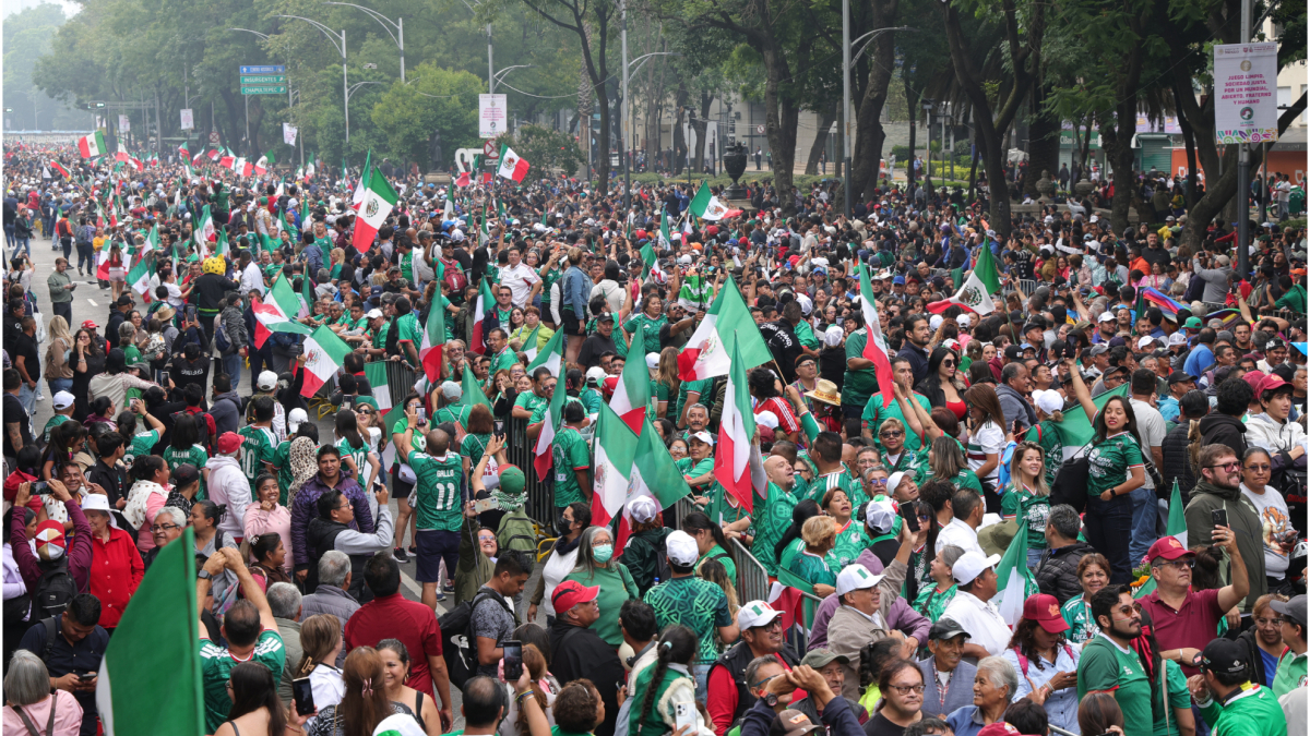 Así vive México el inicio del Mundial: día sin colegios, teletrabajo... y siete manifestaciones convocadas