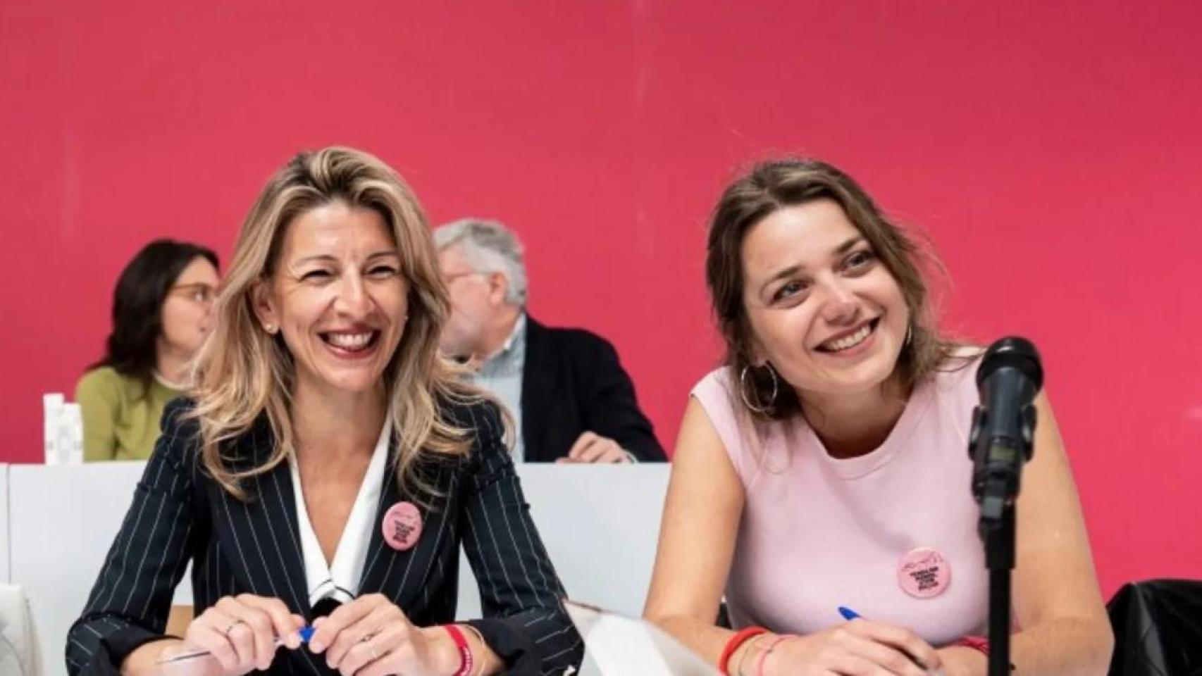 La secretaria de Organización de Sumar, Laura Moreno, deja el partido un año después de asumir el cargo
