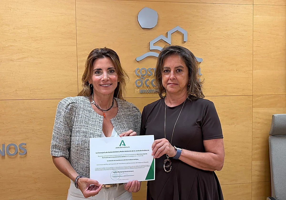 Mijas recibirá un millón de euros de la Junta para mejorar la planta de transferencia