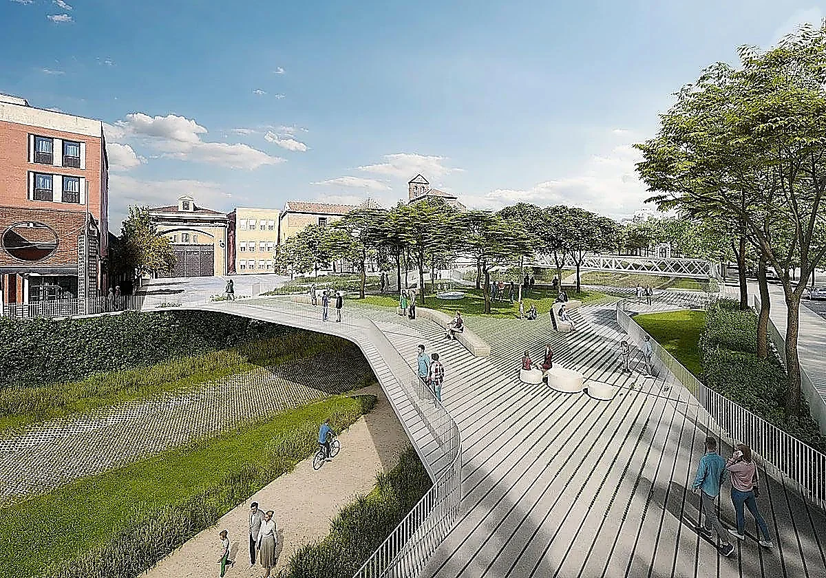 Malaga determined to contract 'plaza-bridges' and lowering of Guadalmedina riverbed works in 2027