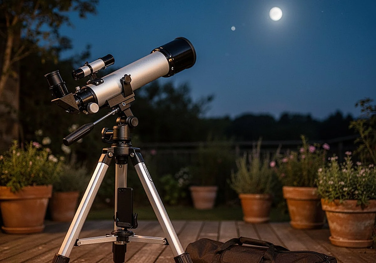 Si quieres iniciarte en el mundo de la astronomía, no te pierdas estos telescopios para ver mucho más que estrellas