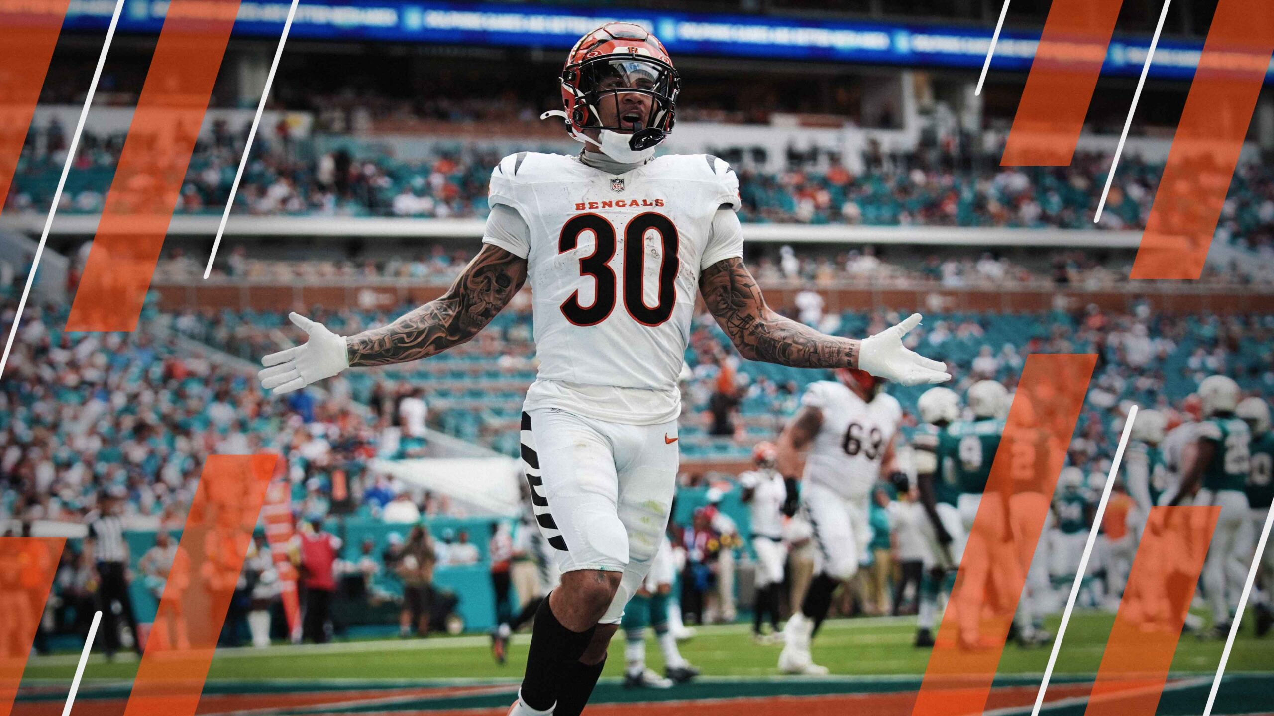 NFL players who have increased their grade three years in a row