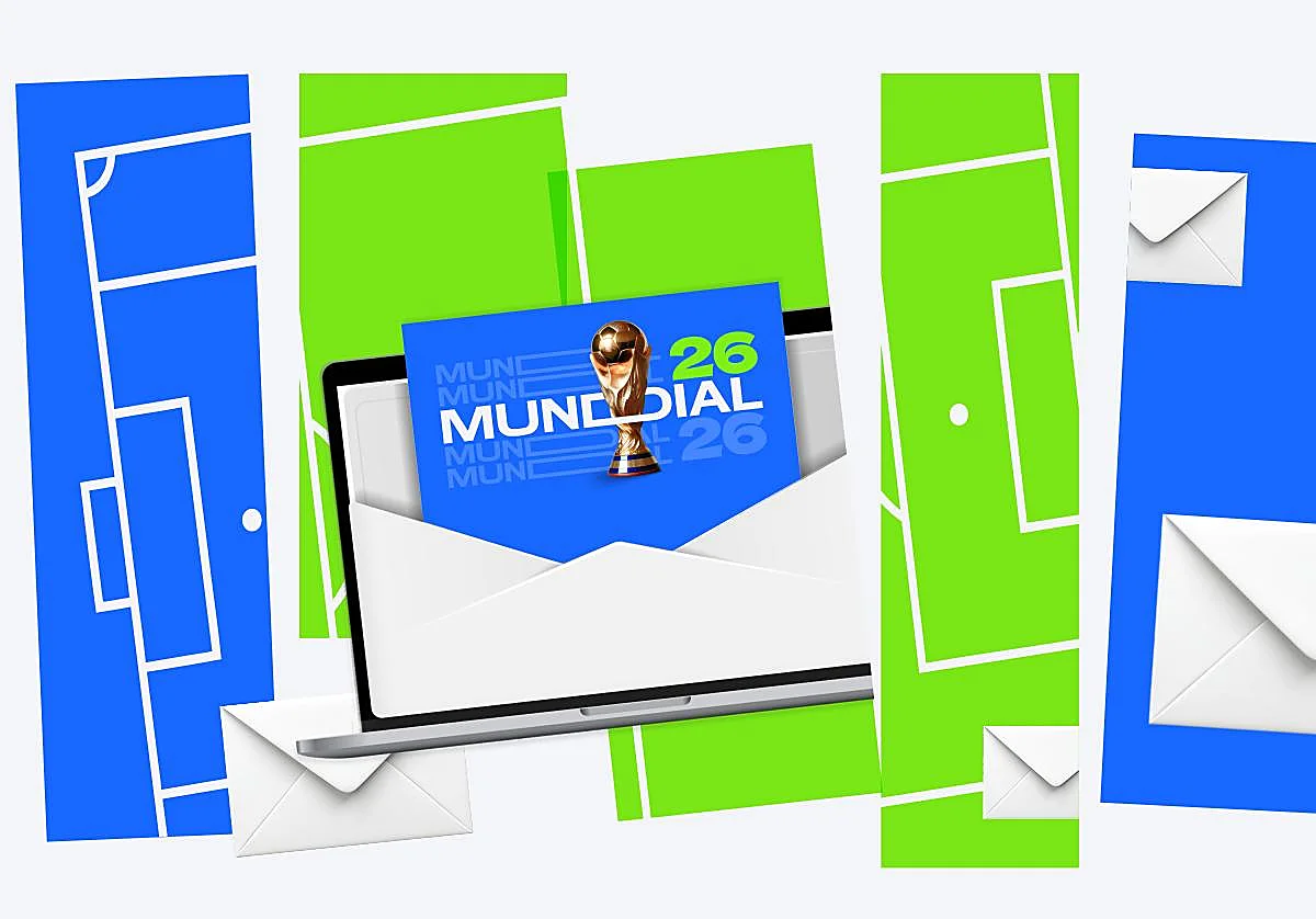 Sigue toda la actualidad del Mundial de fútbol en tu correo electrónico