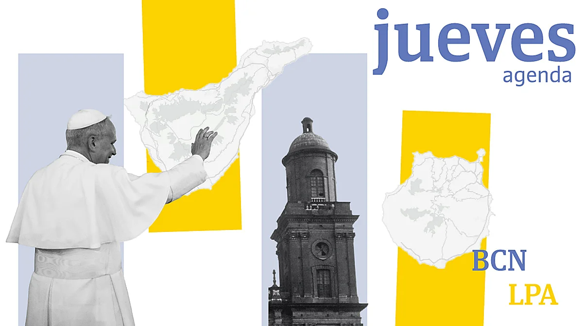 La agenda del Papa en su primera visita a las Canarias