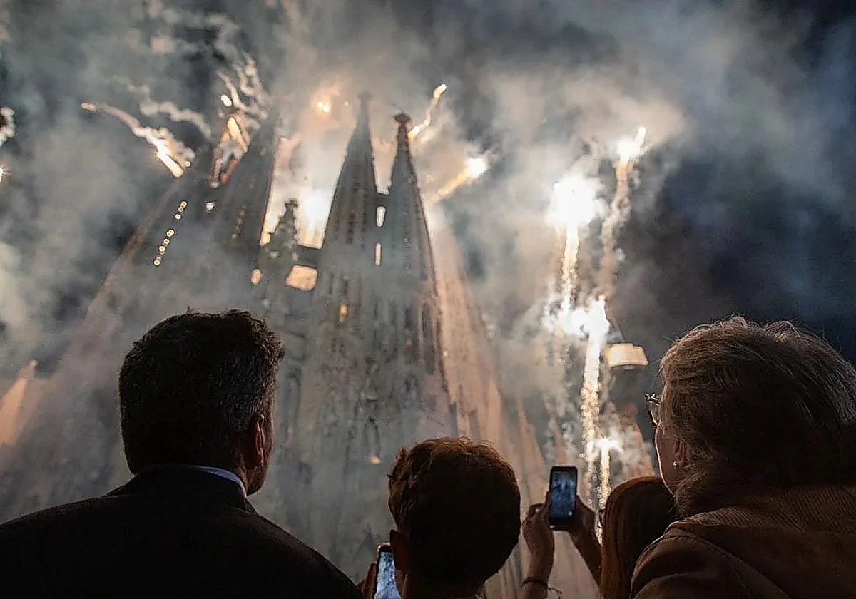 Sagrada Familia's tallest tower blessed by Pope Leo XIV