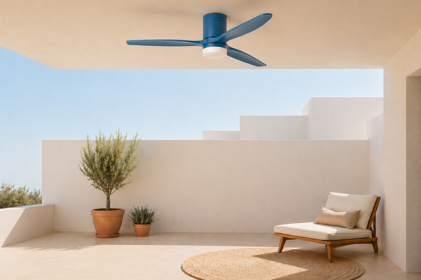 Silenciosos, de diseño e incluso con aspas retráctiles: Create amplía su colección de ventiladores de techo con descuento
