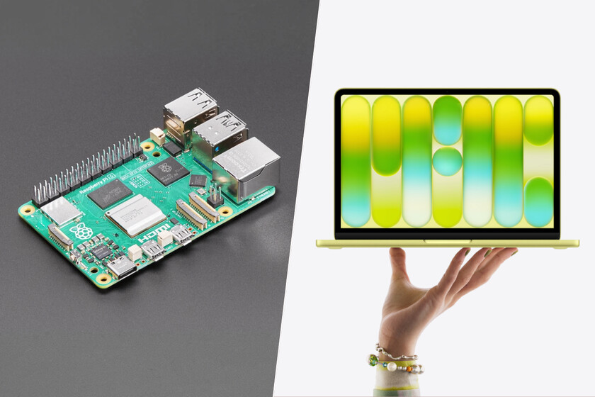 Las Raspberry Pi 5 están tan caras que comprarse dos de 16 GB de RAM cuesta lo mismo que un MacBook Neo
