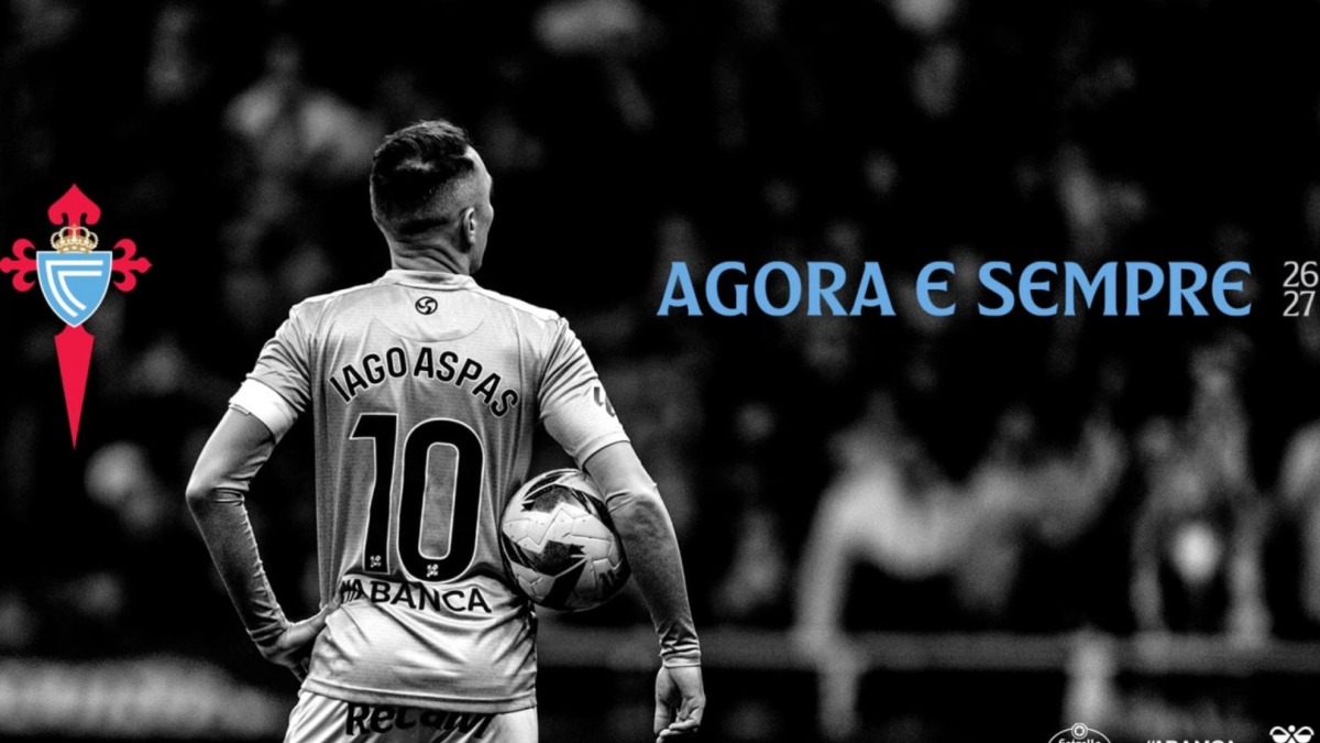 El Celta lanza su campaña de abonados en homenaje a Iago Aspas