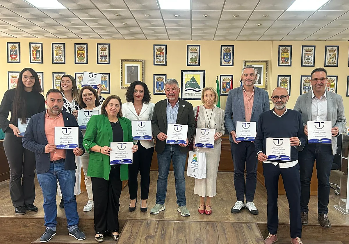 La Axarquía refuerza su apuesta turística con 17 certificaciones de calidad