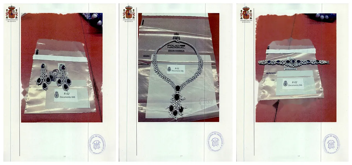 La tasación de las joyas intervenidas a Zapatero calcula su valor en 1,3 millones de euros