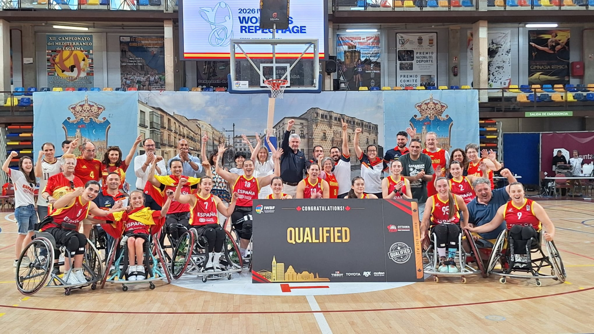 España se clasifica para el Mundial de Canadá de baloncesto en silla