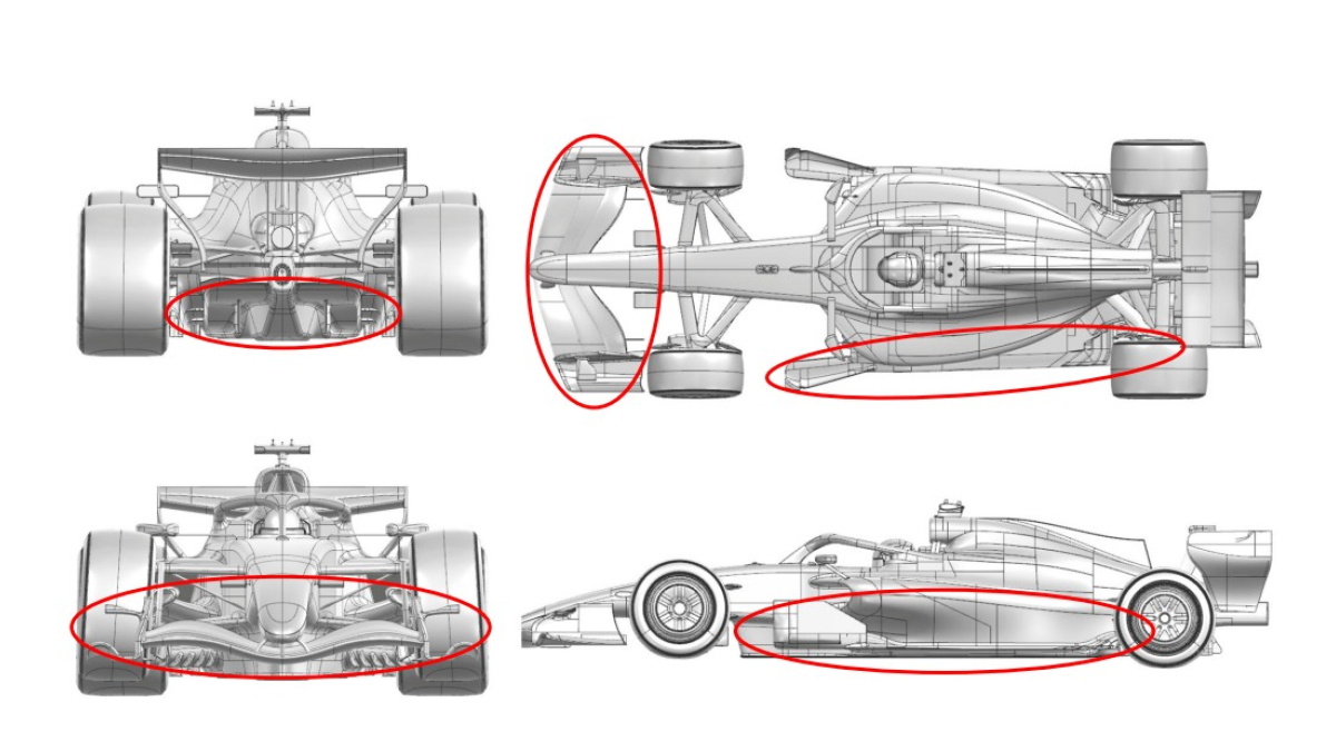 Ferrari, el único con mejoras grandes en Montmeló y Williams, nueva ala trasera