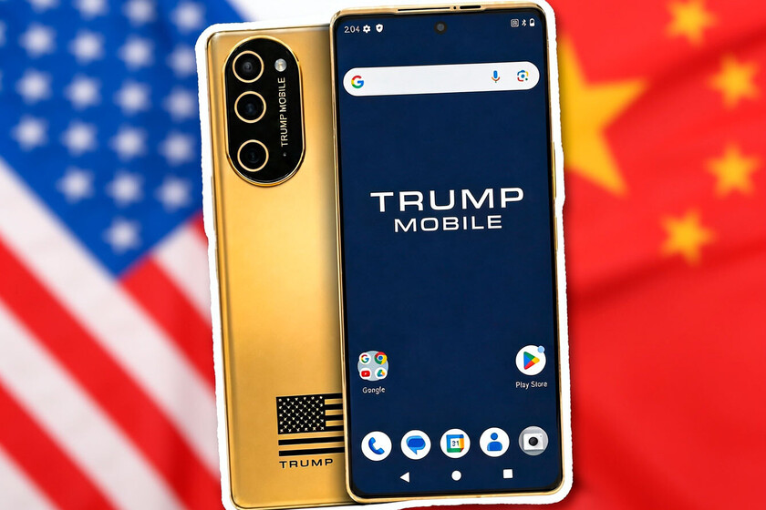 El Trump Mobile T1 quería ser el móvil americano por excelencia. Ha resultado ser un móvil absolutamente chino