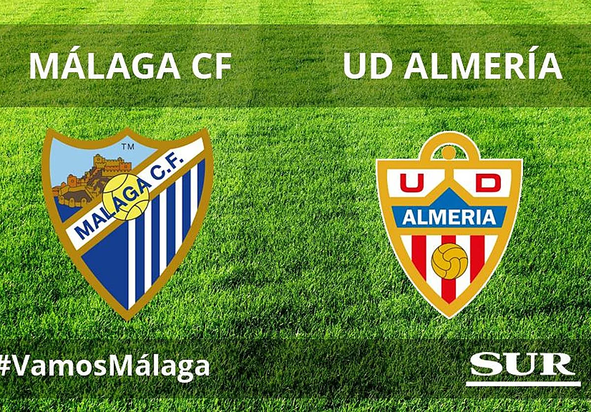 Directo | Málaga-Almería de Segunda División