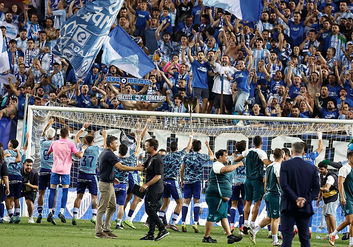 Entradas agotadas en La Rosaleda para el Málaga-Almería de este domingo