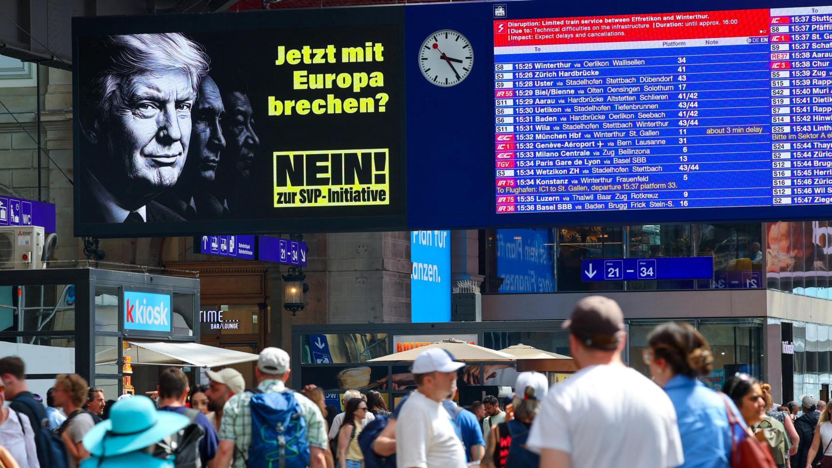 Suiza decide en referéndum si limita a 10 M de personas su población: la propuesta antiinmigración más radical