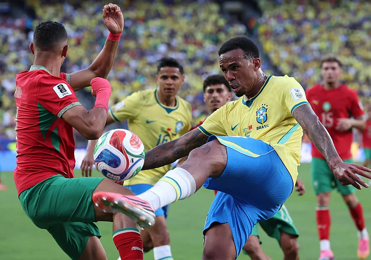 Vídeo resumen y goles del Brasil - Marruecos