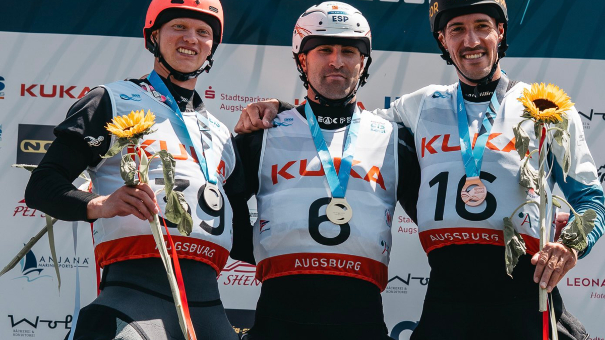 Oro y plata para Manuel Ochoa y David Llorente en la Copa del Mundo de Augsburgo