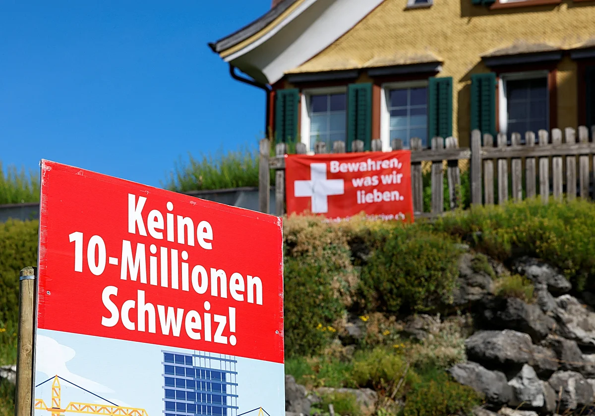 Suiza dice 'no' a limitar su población a 10 millones