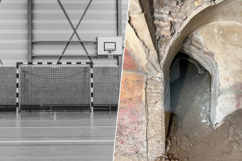 Entre burpee y burpee, unos chavales acaban de encontrar una lujosa mansión del Imperio Romano bajo su gym