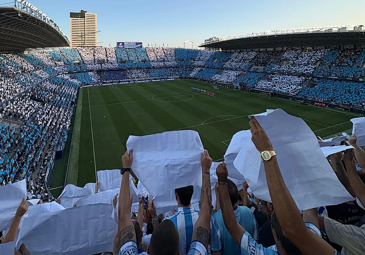 30.083 gargantas rugen sin consecuencias en La Rosaleda