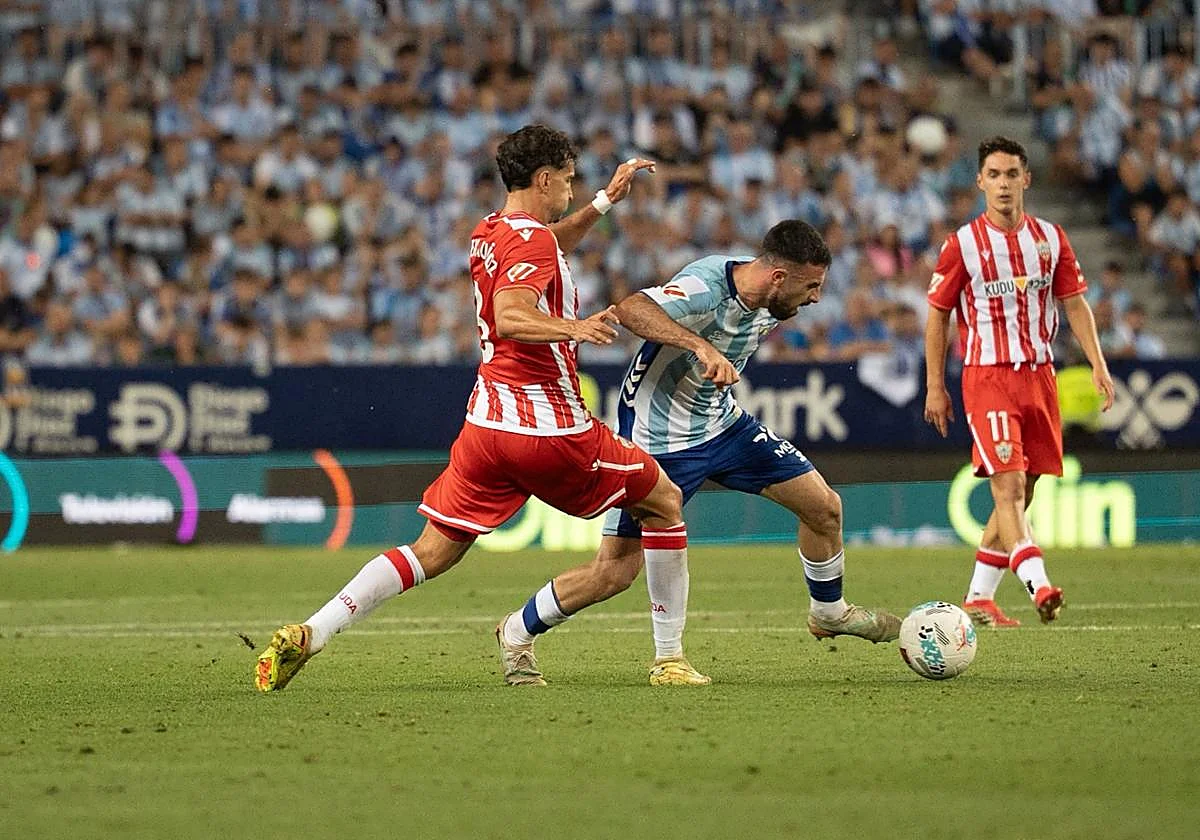 El uno a uno del Málaga en el empate ante el Almería