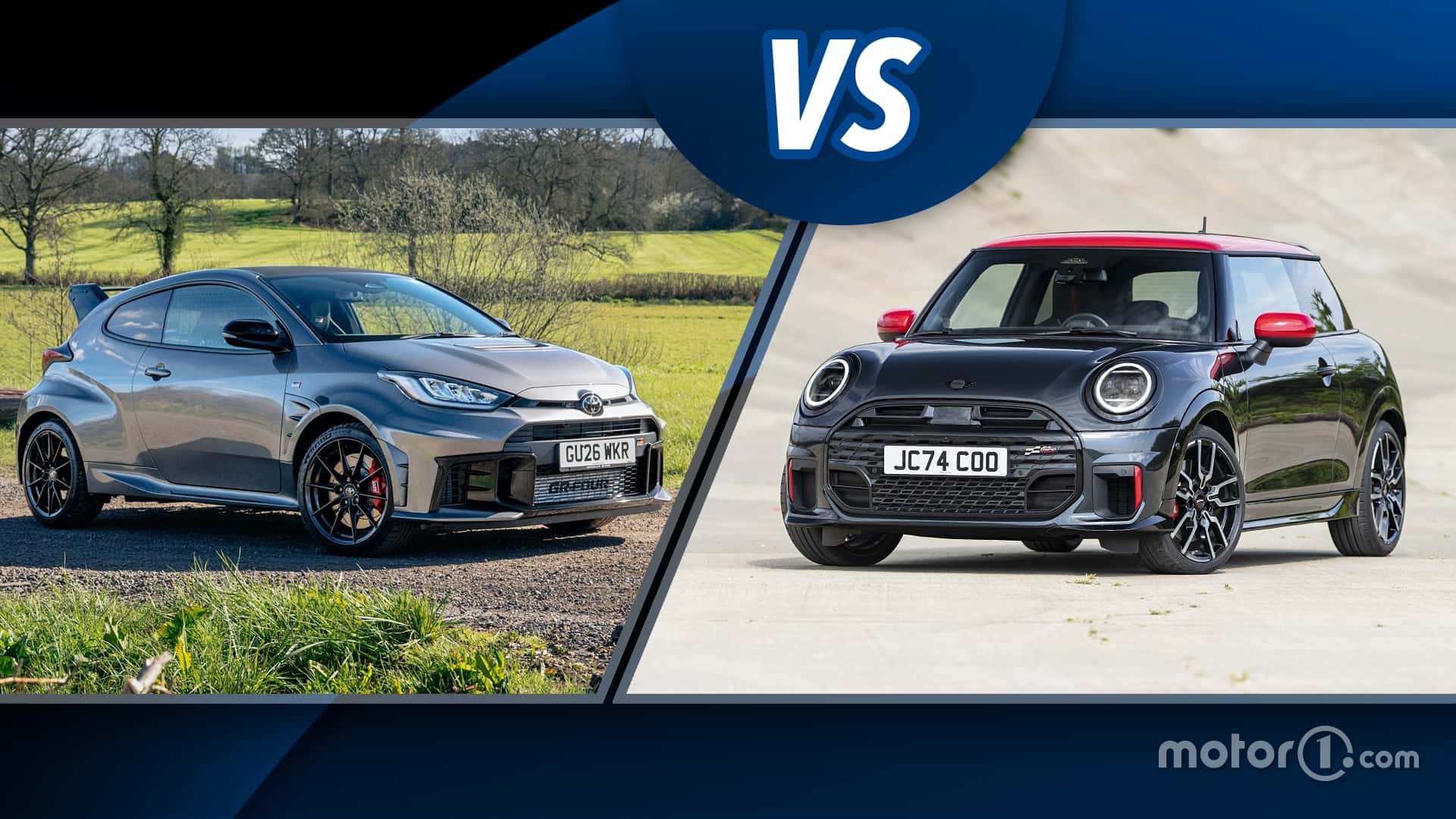 Toyota GR Yaris vs. MINI JCW: lo mejor en potencia en coches de menos de 4 metros