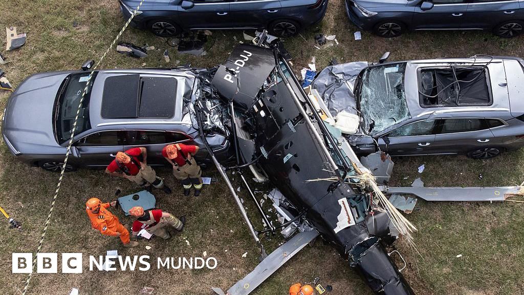 Mueren 6 personas en un choque de helicópteros donde viajaba el YouTuber argentino Gaspi, de 23 años