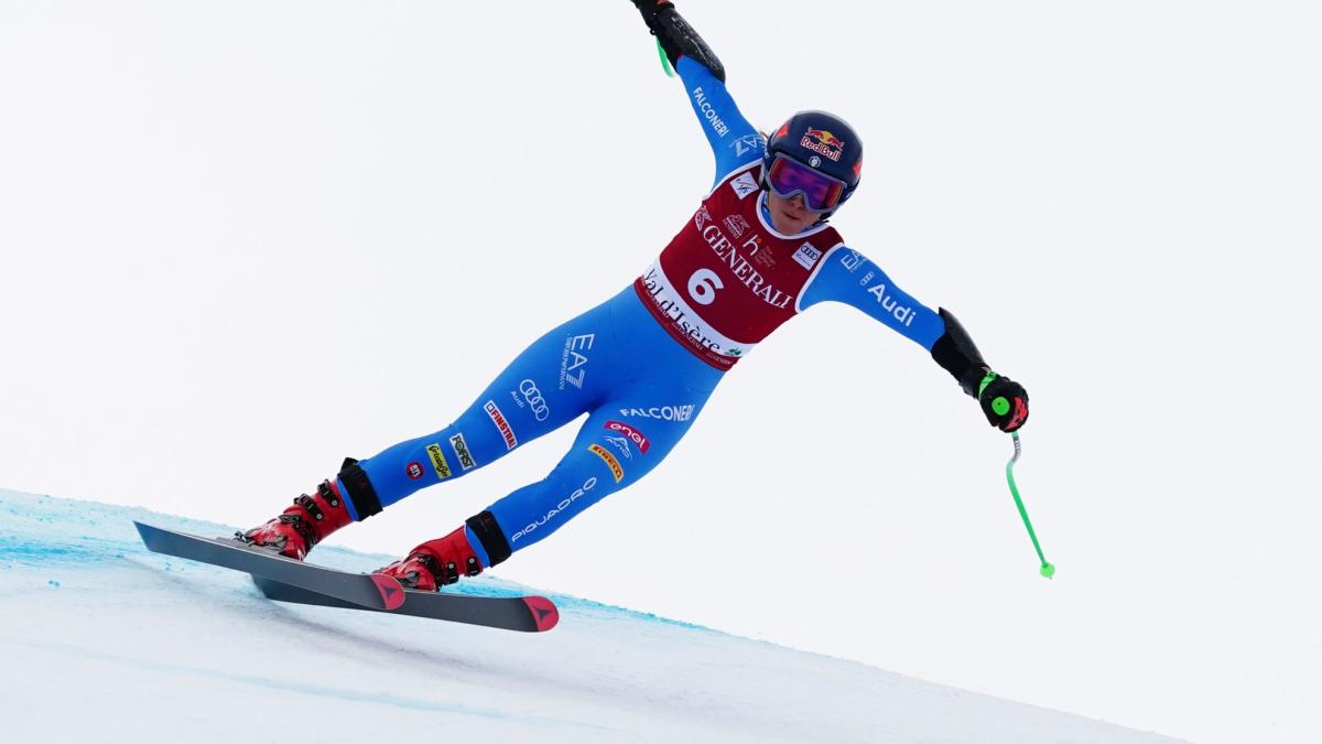 El puma Sofia Goggia saca su rabia en el Súper-G de Val d’Isère