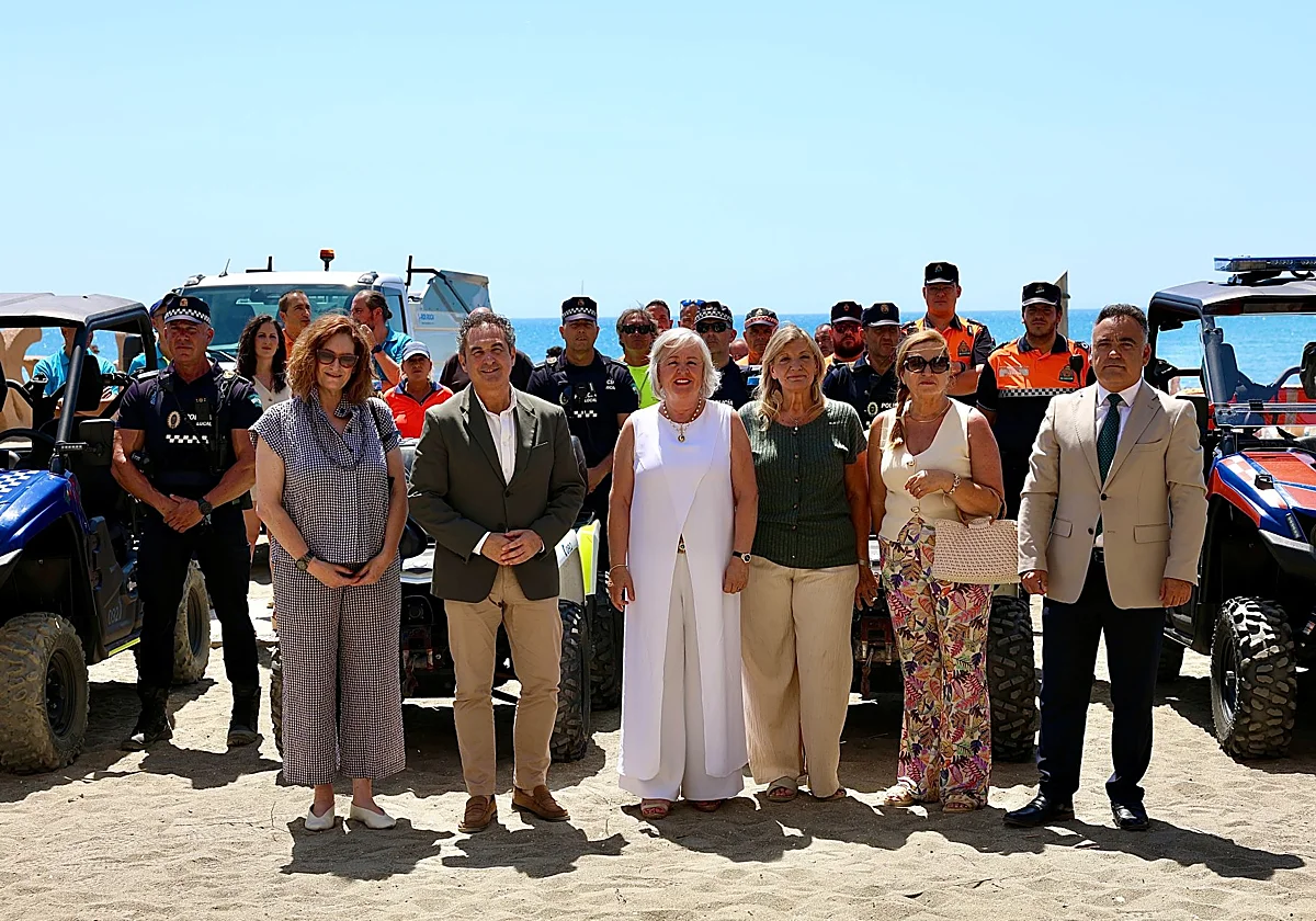 Todas las playas de Málaga, aptas para el baño tras el cierre de la de Guadalmar durante varios meses