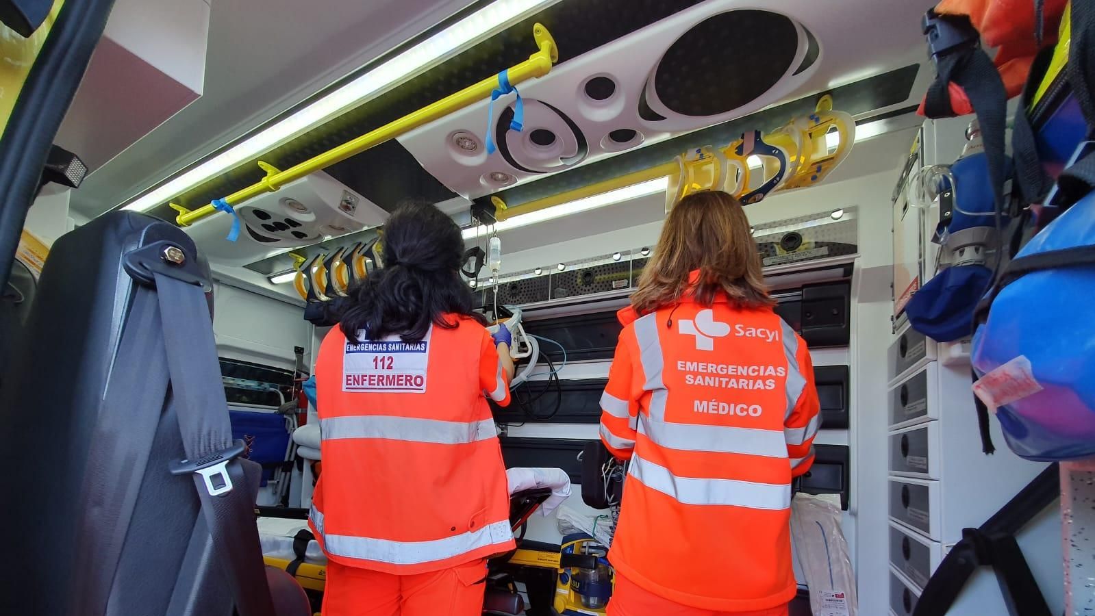 Muere un hombre aplastado por un montacargas de unas obras en Burgos