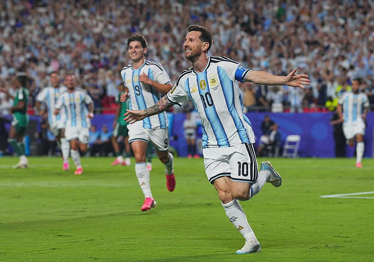 Messi reinventa el geriátrico