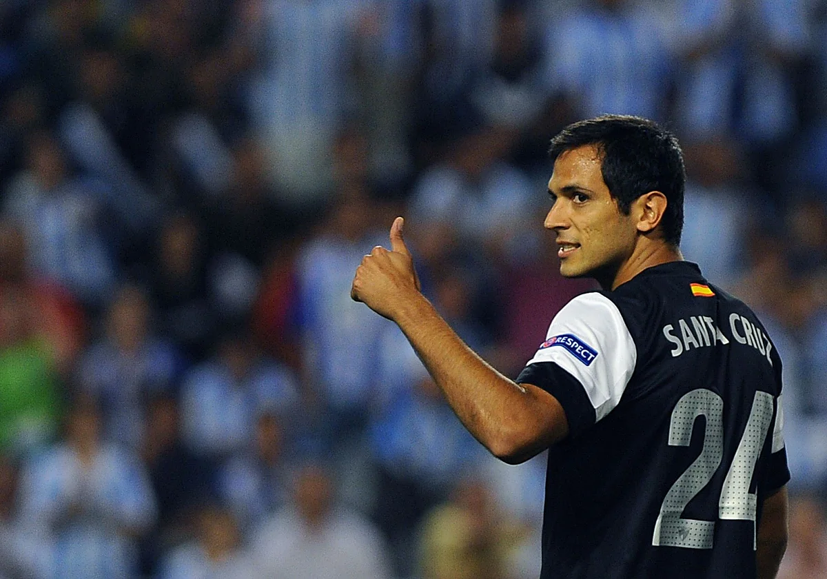 Roque Santa Cruz: «Lo más importante es que el Málaga se está jugando volver a Primera»